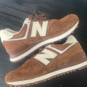 New Balance 574 Suede Sneakers - Women’s Size 8